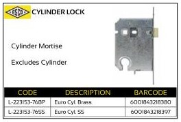 ESCO Cylinder Lock