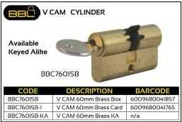 BBL V Cam Cylinder