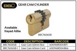BBL Gear Cam Cylinder