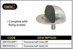 Door Stop Half Moon