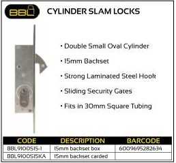 BBL Cylinder Slam Locks