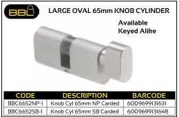 BBL Oval Cylinders Large