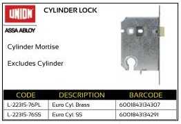 Union Cylinder Lock