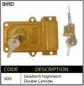 Deadlock Night Latch Double Cylinder