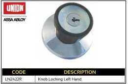 Union Cupboard Knob Locking Left Hand