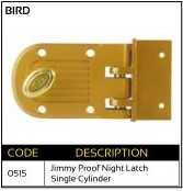 Jimmy Proof Night Latch Single Cylinder