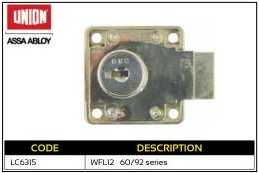 Union Cupboard Lock 60 or 92 series