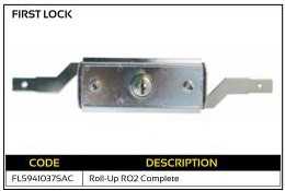 First Lock Roll Up Garage Lock RO2