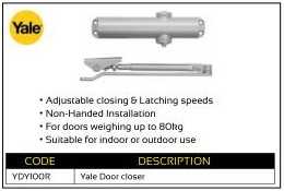 Yale Door Closer