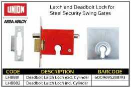 Union Deadlock Latch Lock