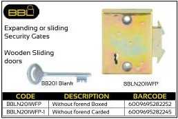 BBL Expanding or Sliding Security Gates