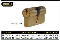 BBL Short Point Cam Cylinder