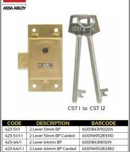 Cupboard Lock Lever 2